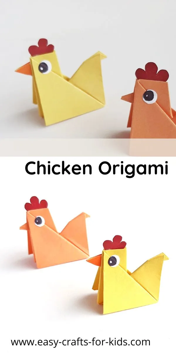 How to make an Origami Chicken