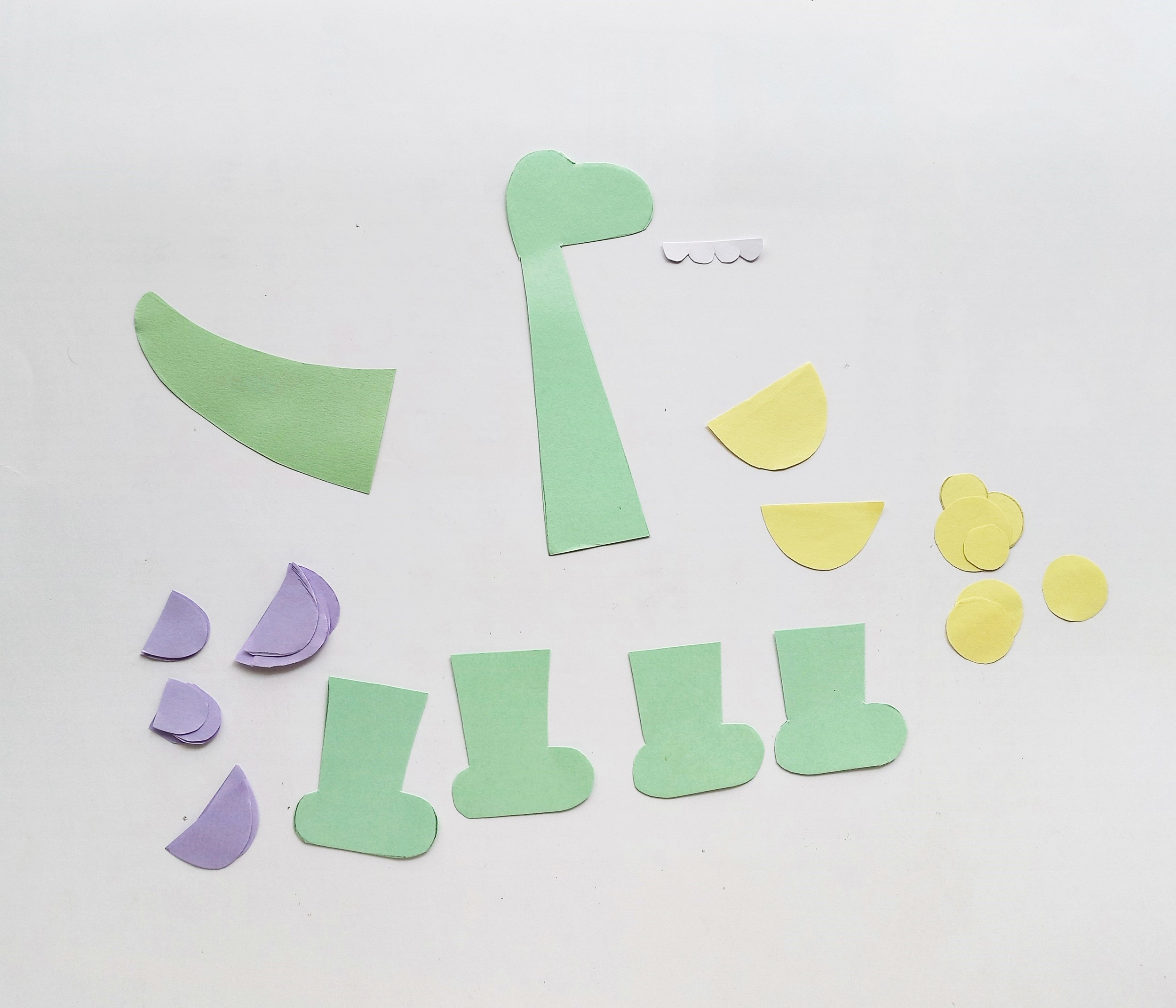 brachiosaurus craft supplies