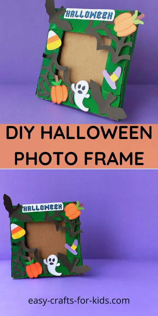 DIY Halloween Picture Frame Craft