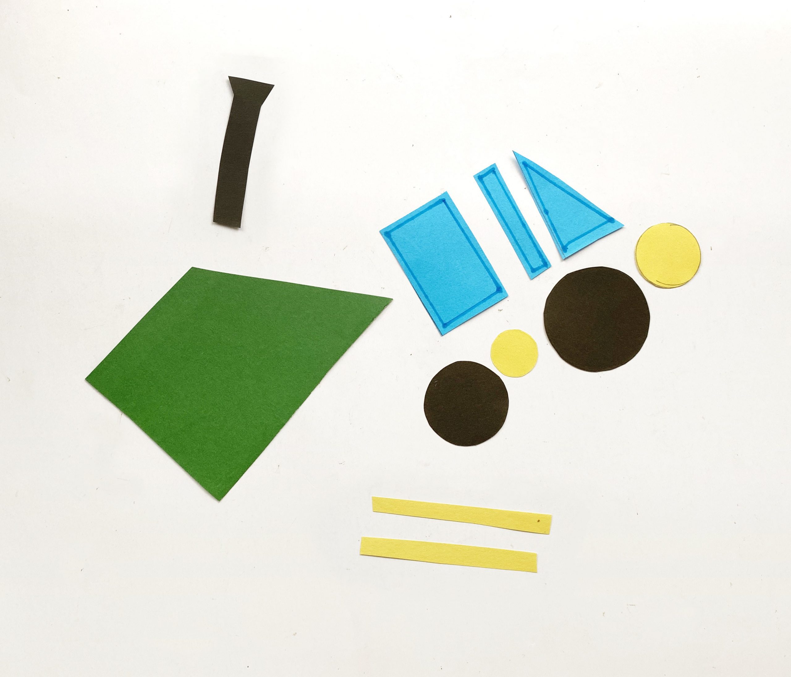 paper tractor template