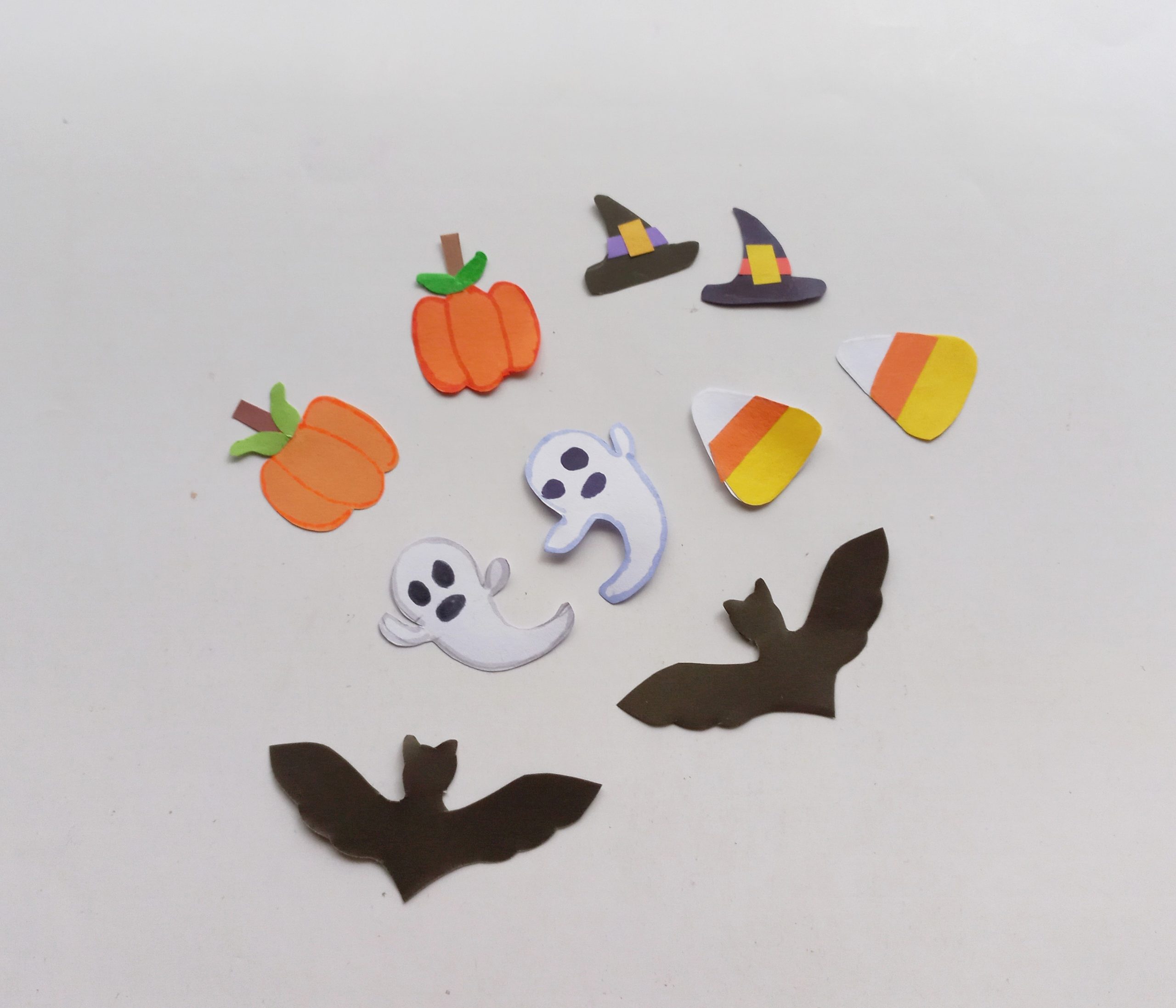 photo frame halloween cardboard craft
