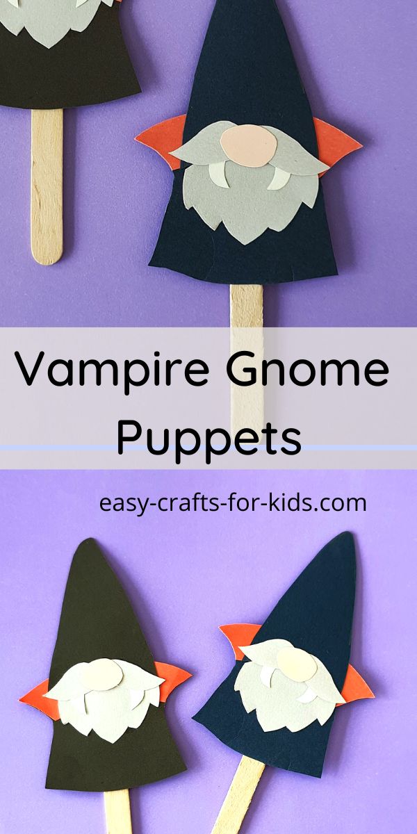 Vampire Gnome Puppets