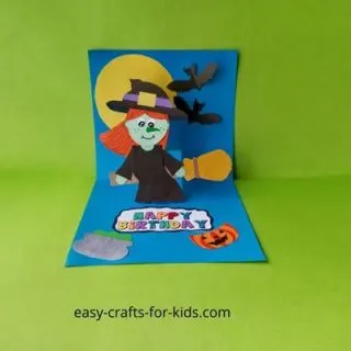 Cute pop up card for Halloween