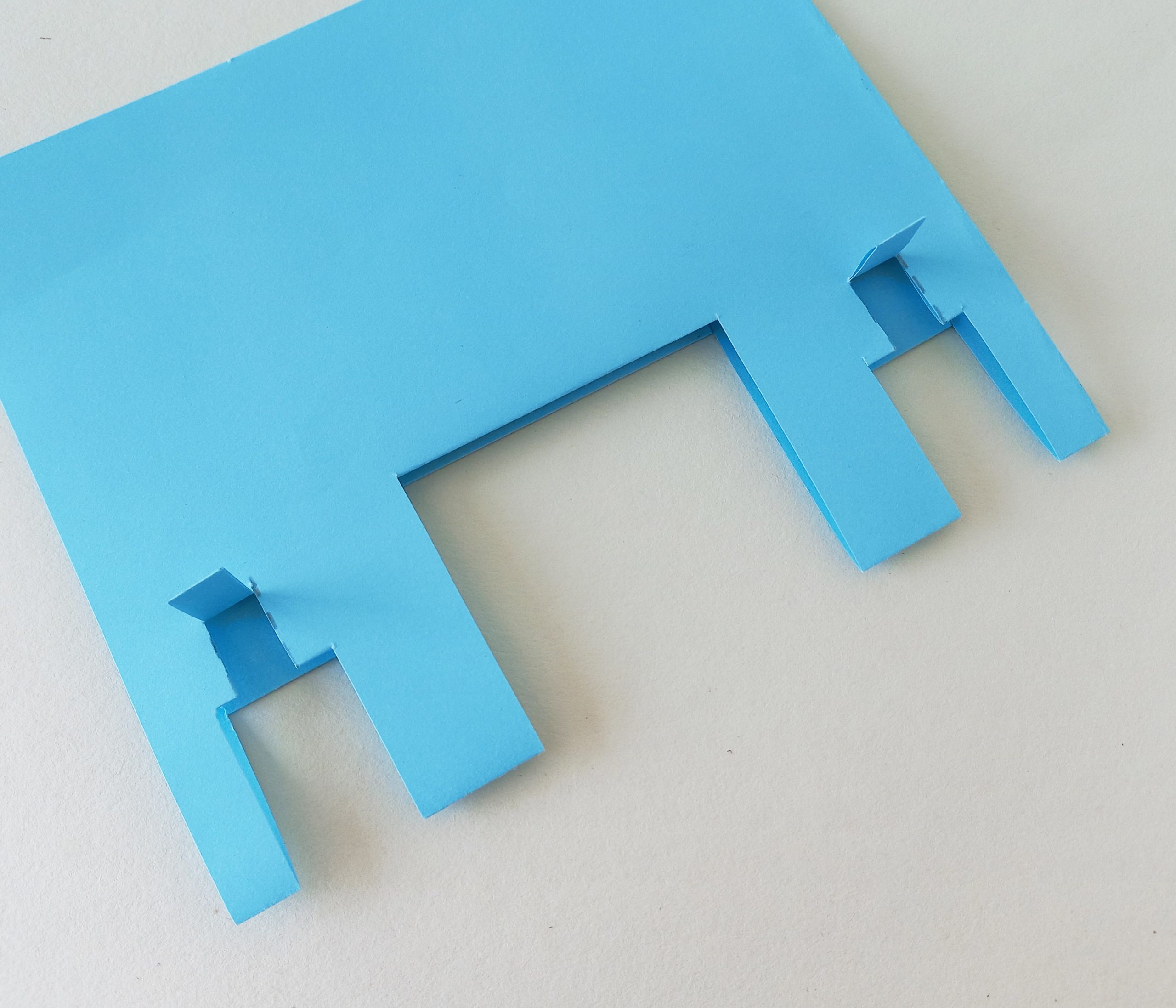 Hallowee pop out card instructions