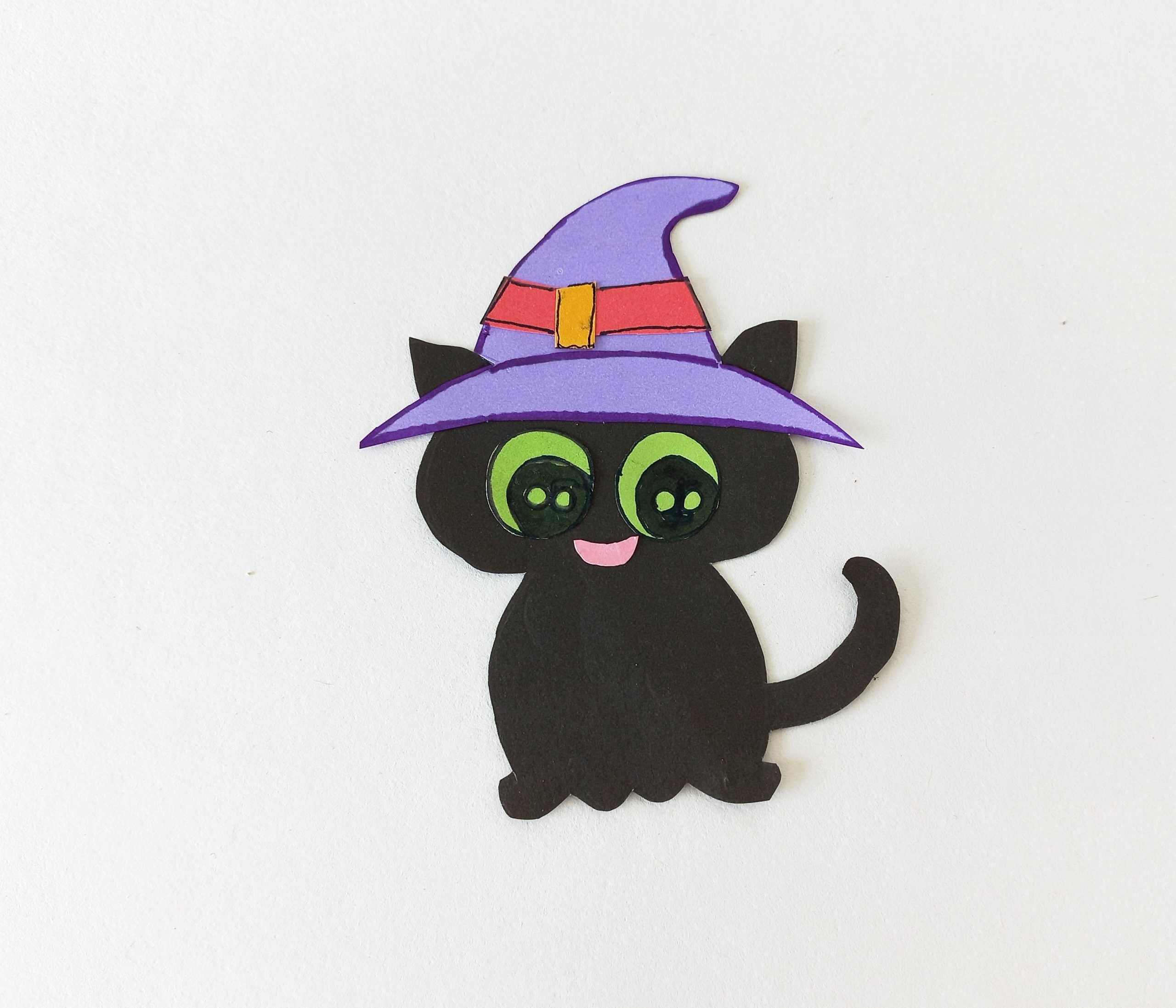 black cat card craft