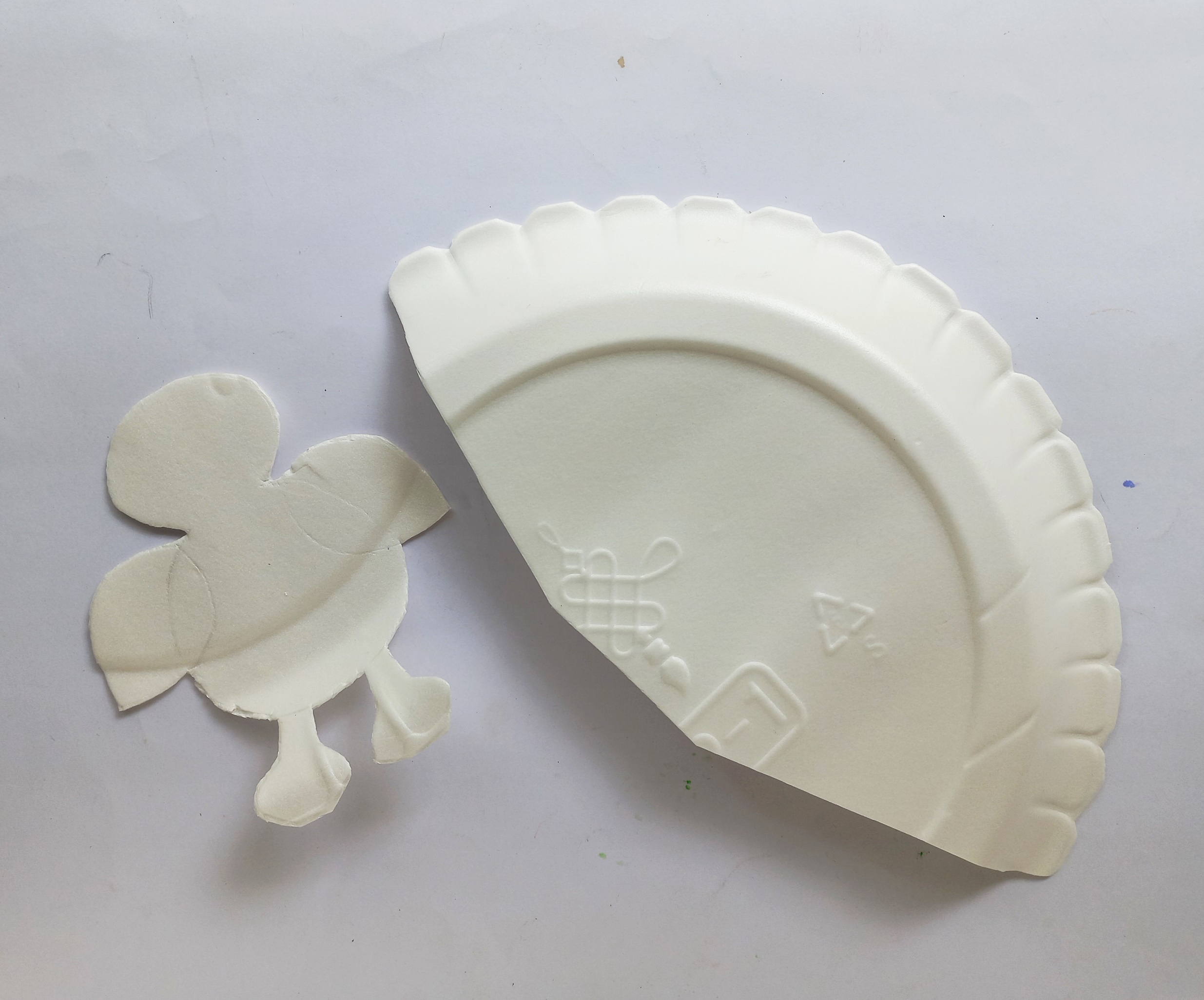 how to make a paper plate turkey