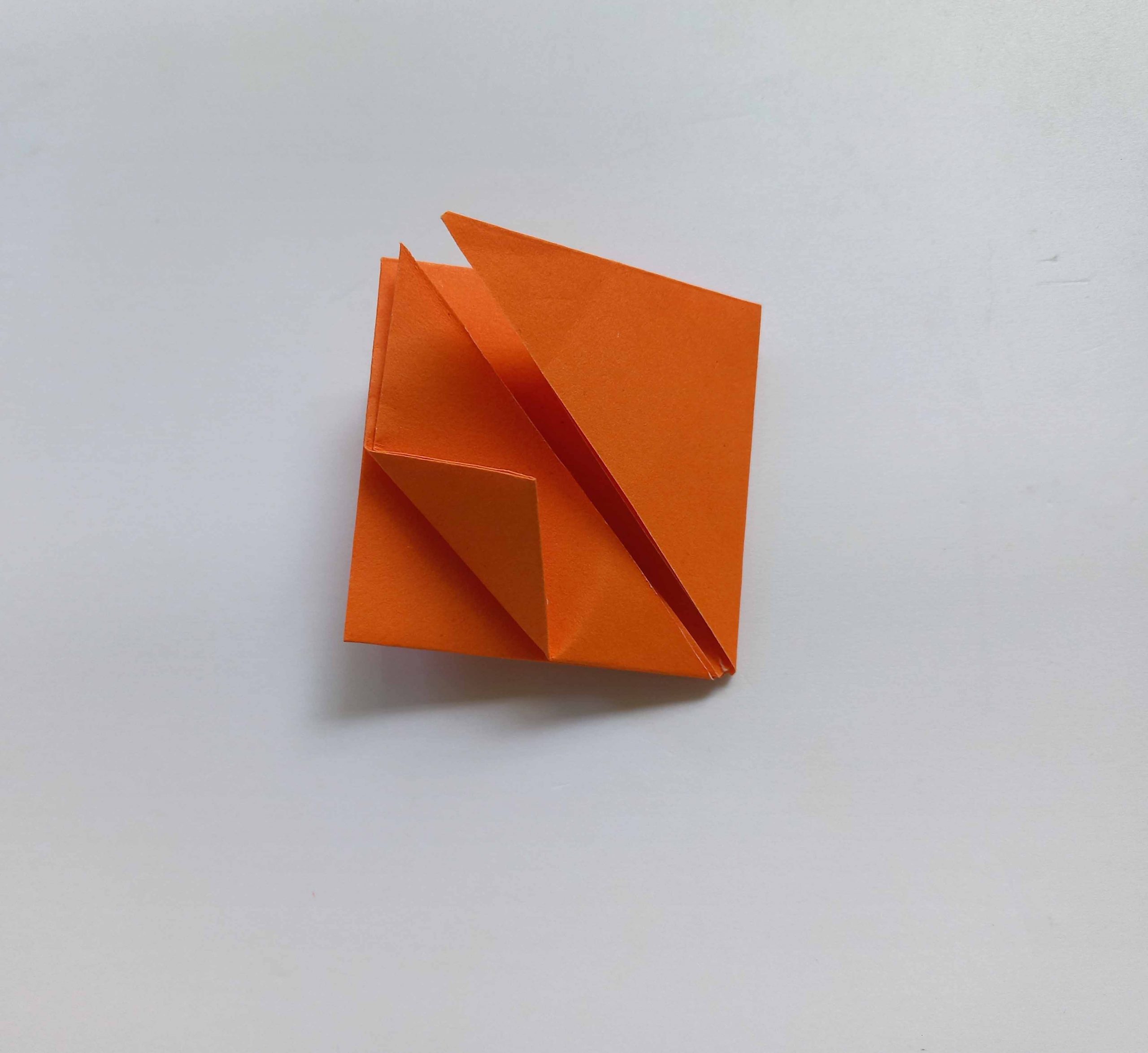 origami pumpkin procedure