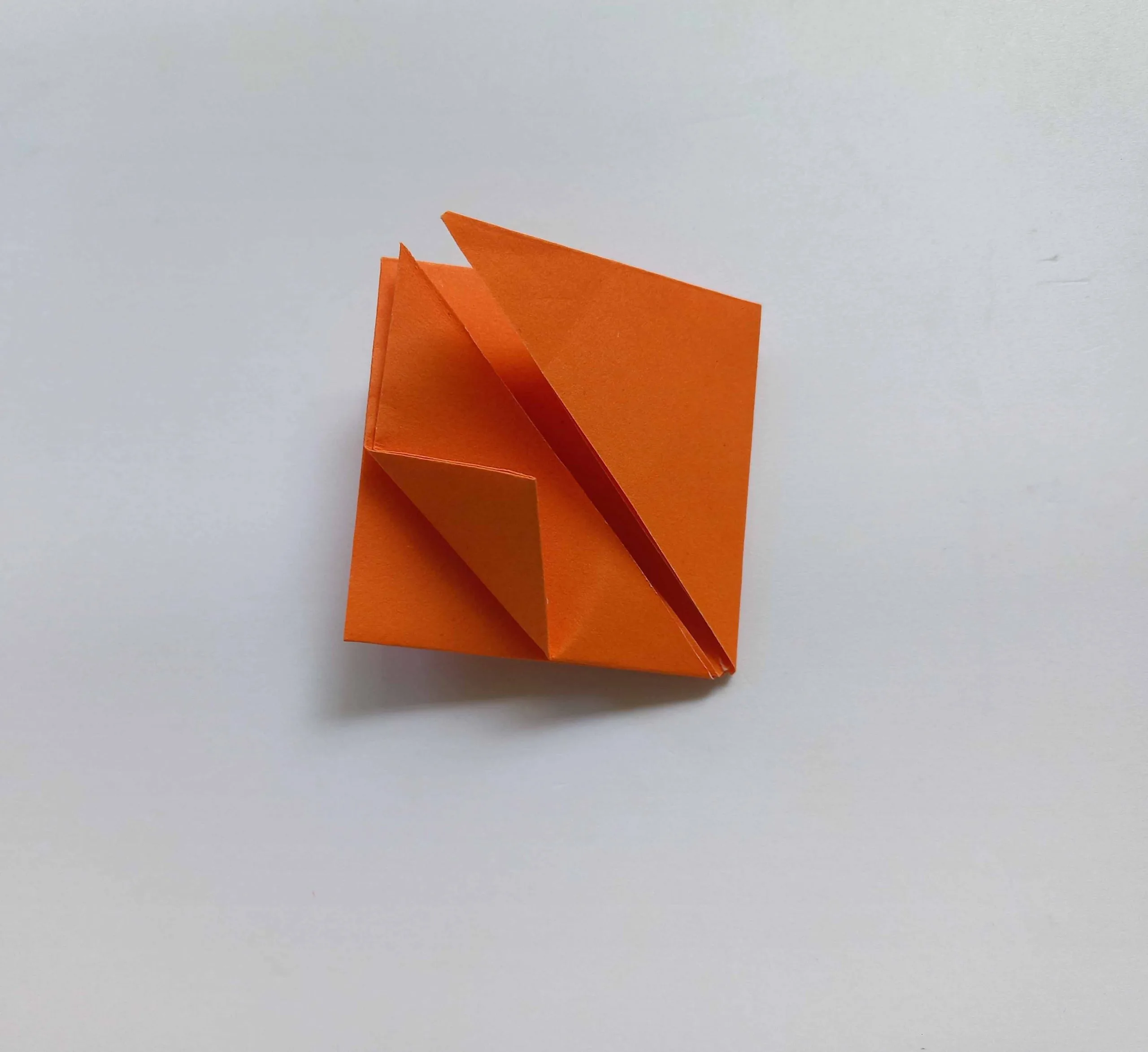 origami pumpkin procedure