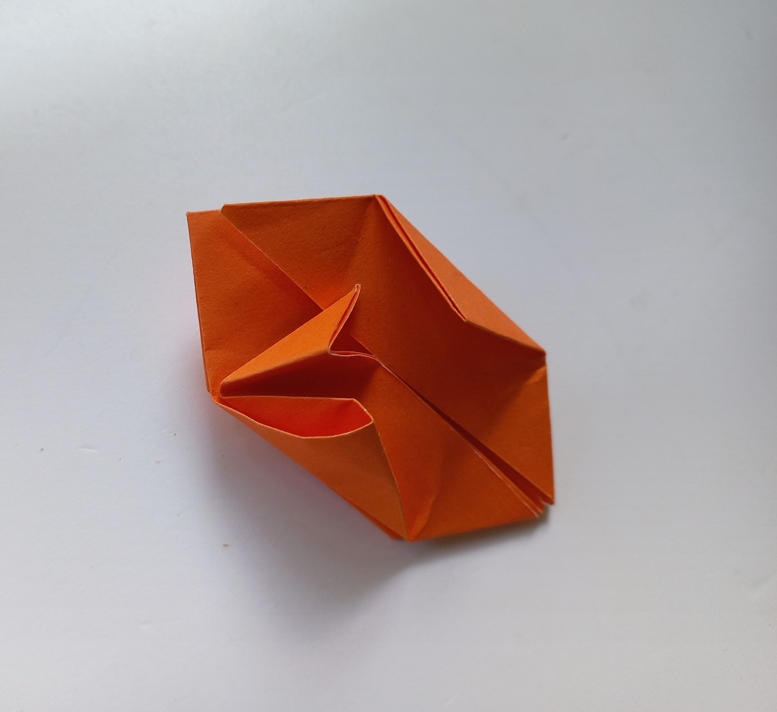 step by step pumpkin origami