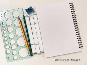 elephant drawing supplies