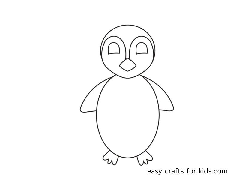 How to Draw a Penguin Story - Easy Crafts For Kids