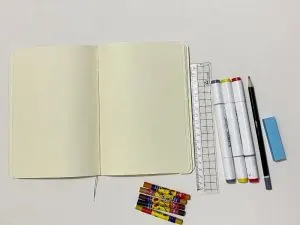 penguin drawing supplies