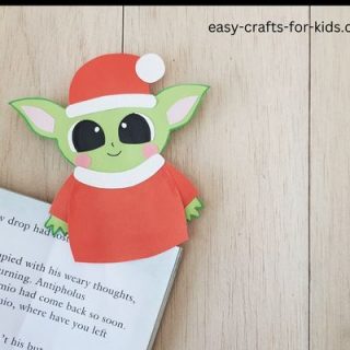 Christmas Baby Yoda Craft