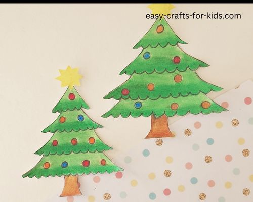 Christmas Tree Drawing for Kids