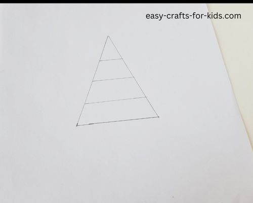 Easy Christmas Tree drawing