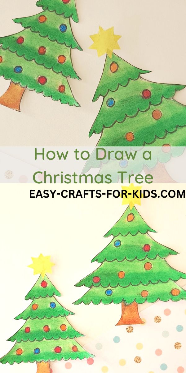 How to Draw a Christmas Tree