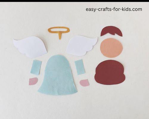 How to make Christmas angel bookmark