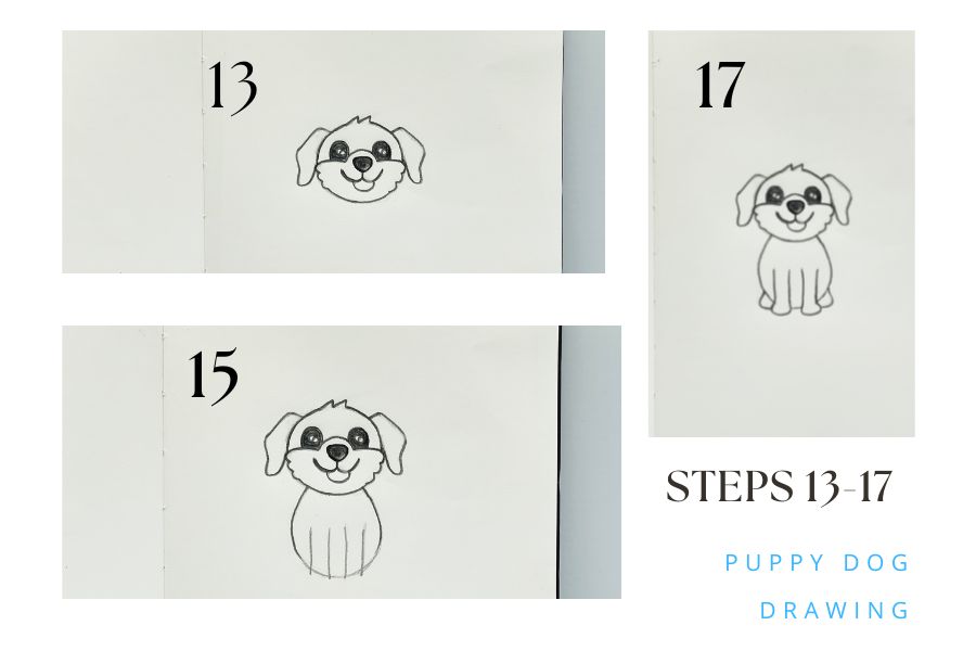 easy dog to draw