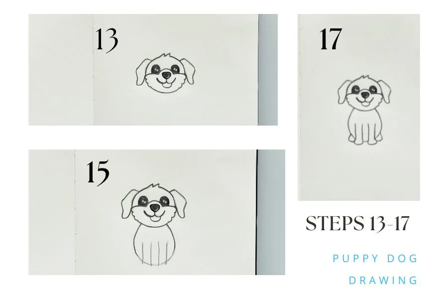 easy dog to draw