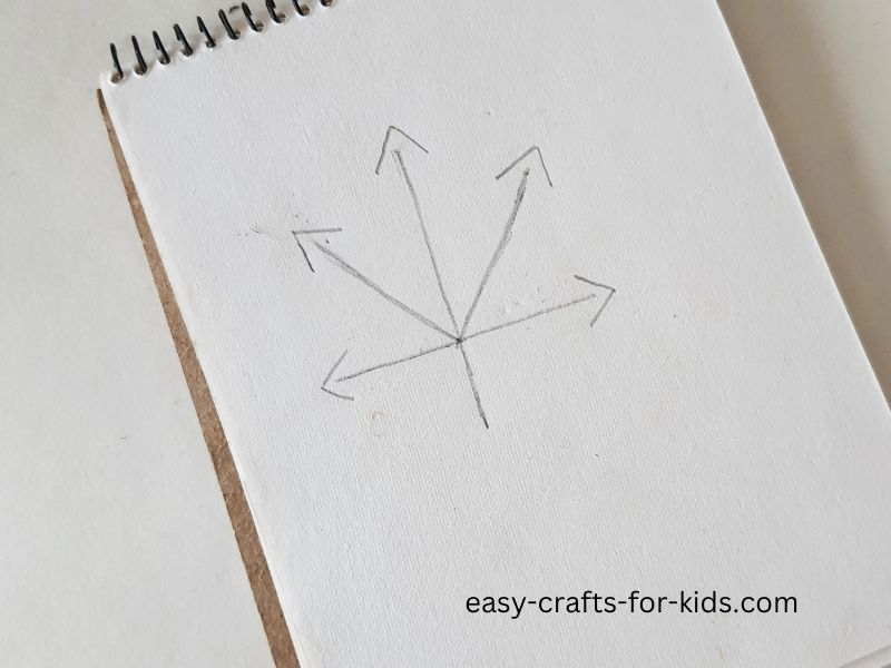 how to draw a realistic maple leaf