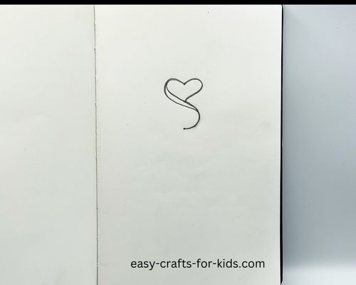 how to draw a rose flower easily