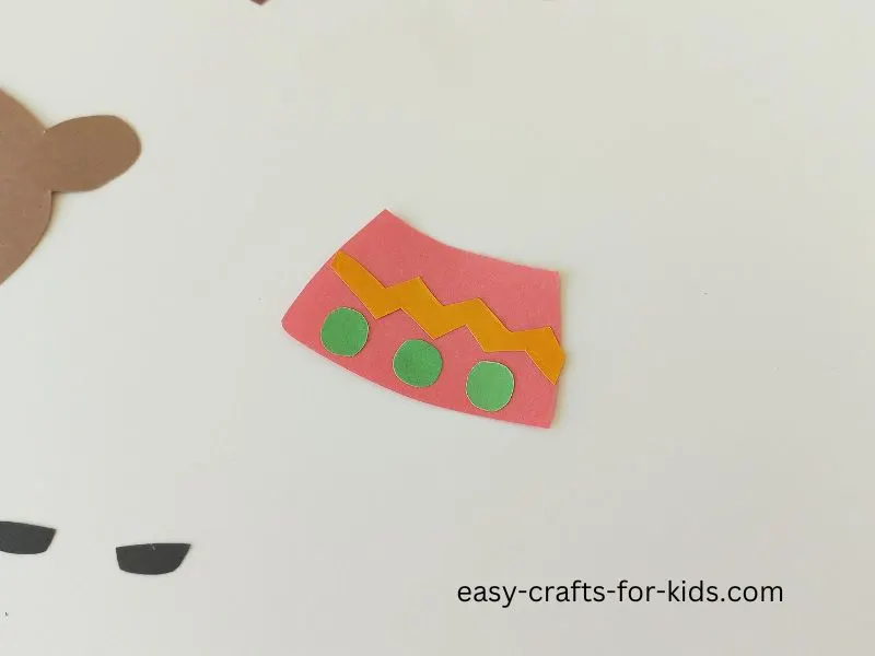 how to make a paper reindeer ornament (1)