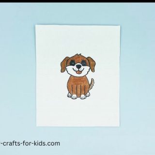 puppy dog drawing for kids
