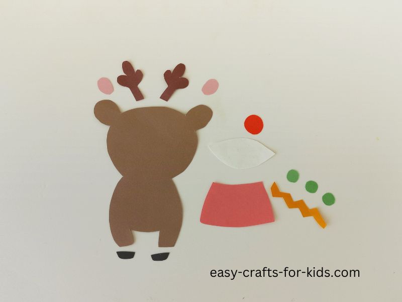 reindeer craft supplies
