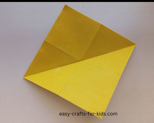 Easy Origami Star for Kids