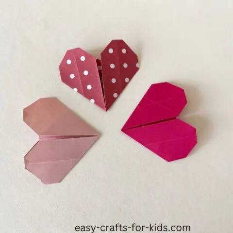How to Make an Easy Origami Heart for Kids