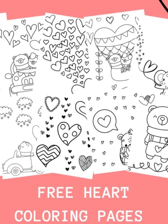 Valentine Heart Coloring Pages
