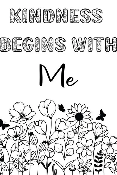 flower kindness coloring pages