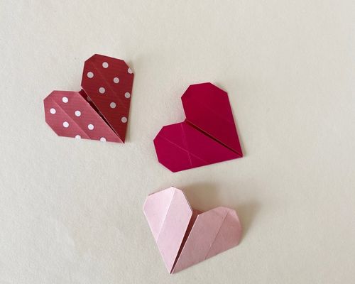 how to make an origami heart