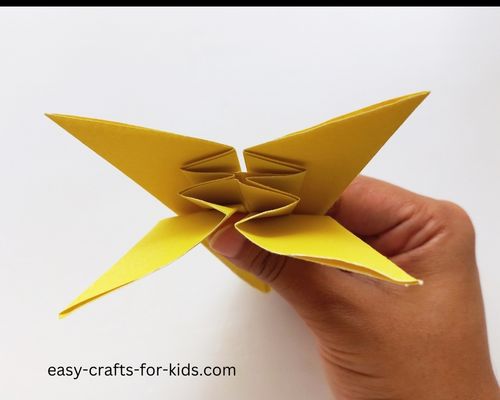 how to make an origami star craft