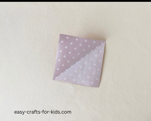 origami heart step by step