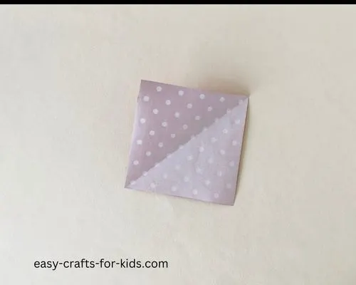 origami heart step by step
