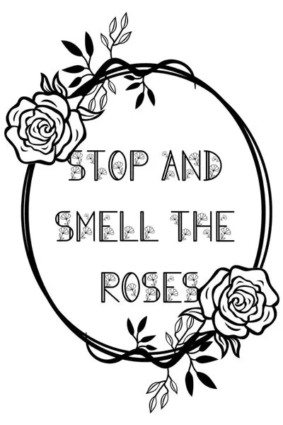 rose quote coloring pages