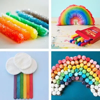 Easy Rainbow Crafts for Kids