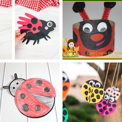 Ladybug crafts for preschoolers