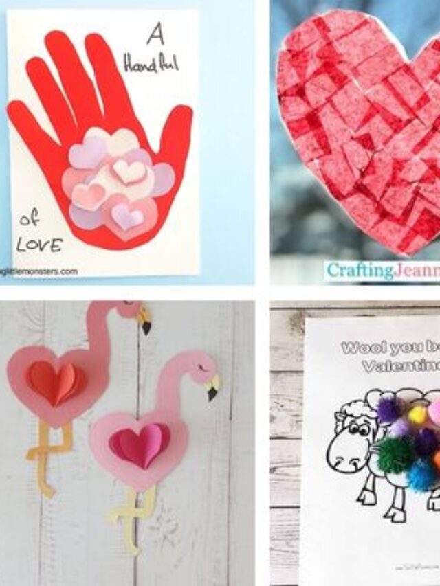 valentine crafts for 3 5 year olds