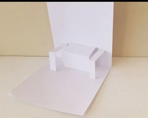 diy love bird pop up card