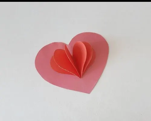 flamingo Valentine craft for preschool