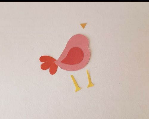 how to make a love bird pop up card for kids