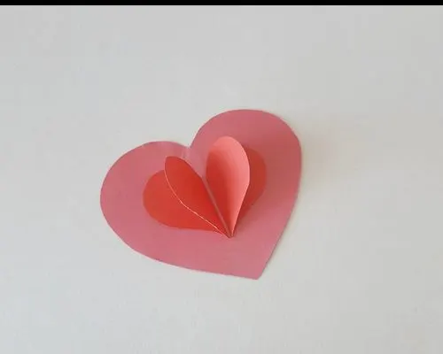 valentine heart flamingo craft for preschool