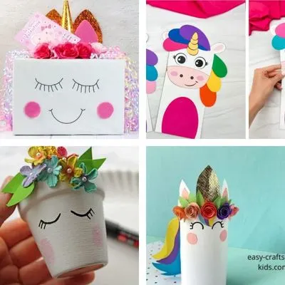Easy unicorn crafts for kids