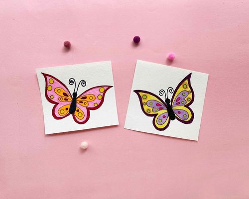 Step by Step How To Draw a Butterfly Easily