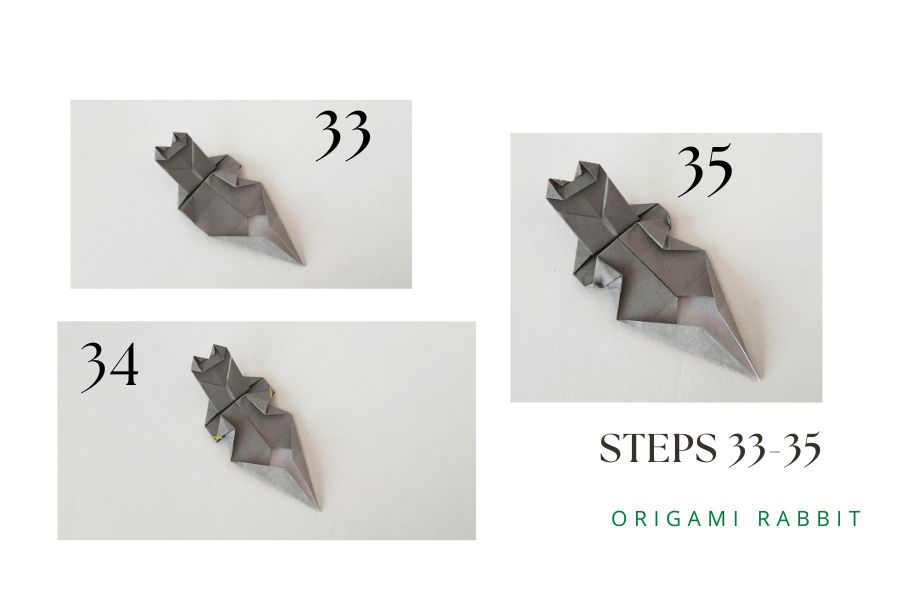 bunny easter origami