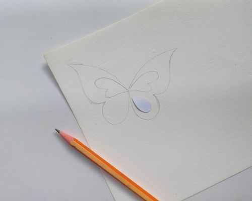 butterfly drawing easy for kids