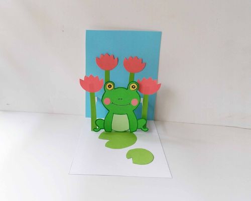 diy frog cards to make