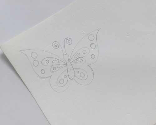 how to draw a butterfly realistic